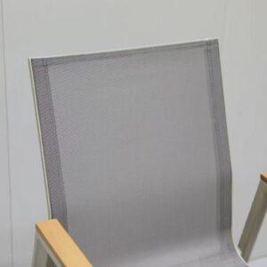 Single layer mesh chair